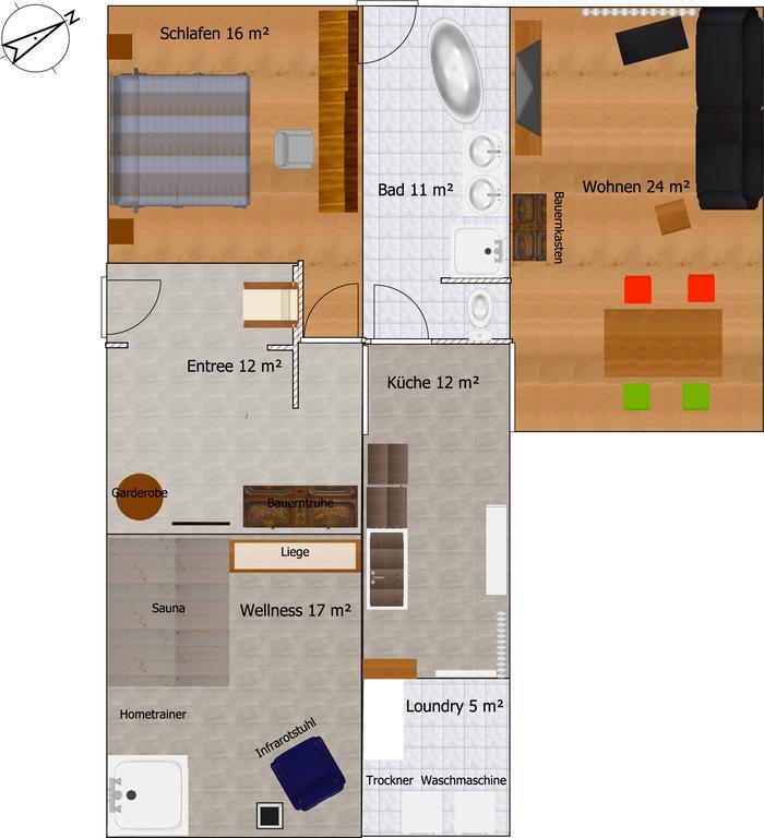 Gerda Wellness Apartment Grinzens Exterior foto